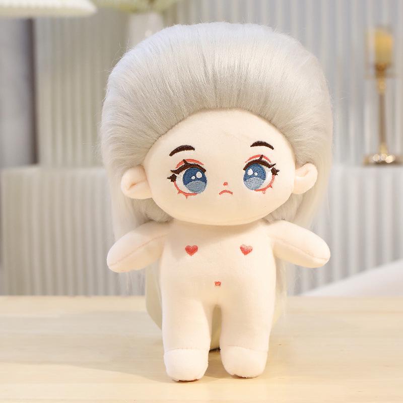 Cute Star Doll Plush Toy: Dressed-Up Cotton Doll Figurine