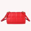 Women Chocolate Square PU Leather Flap Crossbody Bags Fashion Flap Small Handbags Name Card Holder Holiday Gift