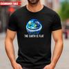 Earth Is Flat T Shirt Flat Earth Printed NASA Conspiracy New World Crew Neck Top