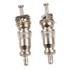 100PCS High Pressure Valve Stem Core Aluminum Alloy Copper Car Air Conditioner Valve Core for R12 Series