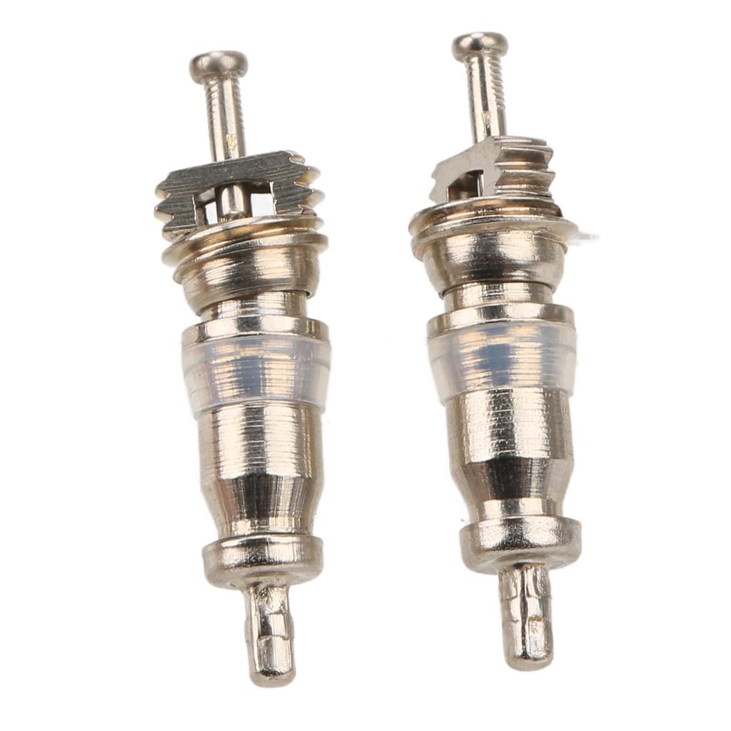 100PCS High Pressure Valve Stem Core Aluminum Alloy Copper Car Air Conditioner Valve Core for R12 Series
