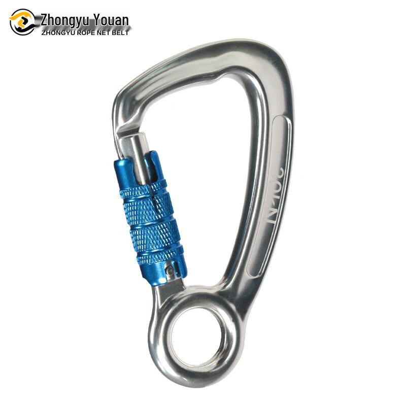 OLOMM 3-Stage Auto-Lock Climbing Carabiner 1