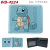 Pokemon Full Color Short Card Holder Coin Purse Bifold Wallet Cute Anime Peripheral Change Pouch