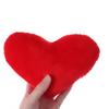 Red Color Valentines Day Home Decorative Heart Shape Heart Plush Pillow Stuffed Pillow Soft Pillow