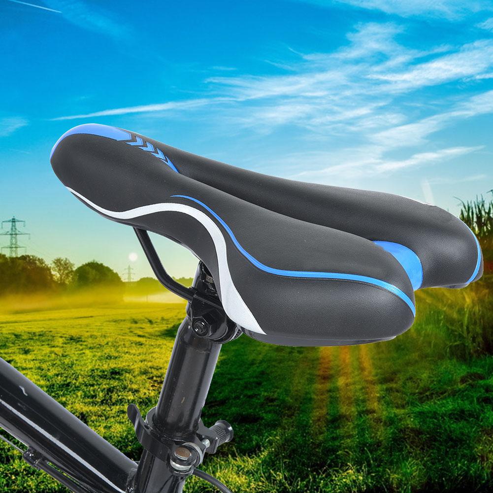 Bicycle Soft Seat Pad Cycle Saddle Waterproof Mountain Road Bike Breathable Sports Cushion
