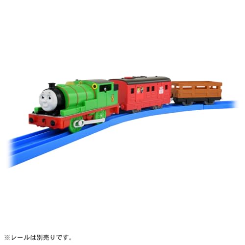 TAKARA TOMY "PLARAIL THOMAS OT-02 Talking Percy English Plus" Train Train Toy Unisex 3 years old and above Toy Safety Standards Passed ST Mark