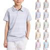 Chemise à Manches Courtes pour Enfants Chemises d'Uniforme Scolaire pour Garçons