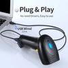 Handheld USB Barcode Scanner Wired 1D Bar Code Reader for Supermarket, Convenience Store, Warehouse