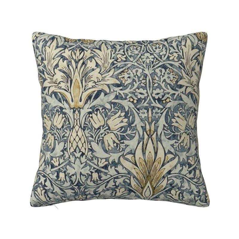Vintage Floral Pattern By William Morris Cushion Cover Velvet Modern Throw Pillow Home Decoration