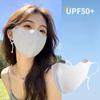 New Cooling Mask for Women Ice Silk Driving Summer Face Cover Lightweight Washable Breathable Cycling Ice Silk Shopping Sun Mask