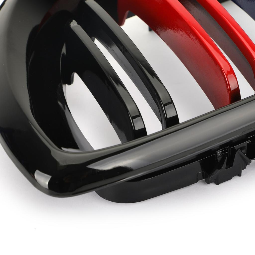 Front Kidney Hood Grille Grill For BMW E46 3 Series 4 Door 2002-2005 M-Color