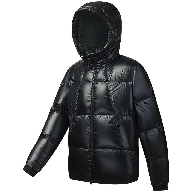 

FILA Men s Hooded 90% Goose Down Mid-Length Puffer Jacket XL