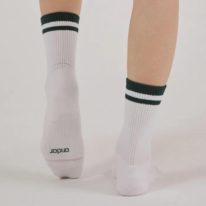 Double Ringle Light Crew Socks