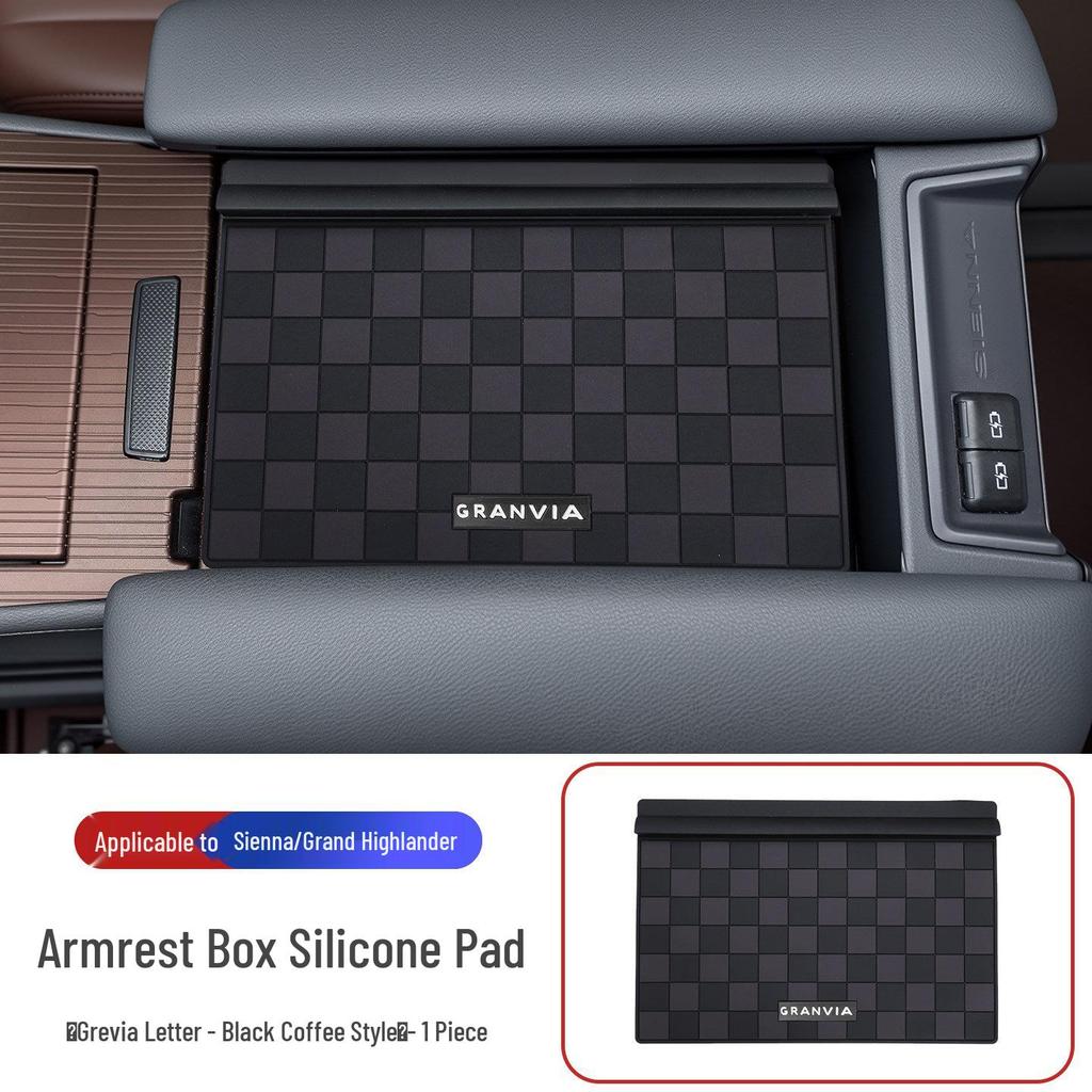 Toyota Sienna Center Console Silicone Anti-Slip Dashboard Mat