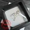 Cute Cat Stud Earrings  Sterling Silver High Quality Gorgeous Accessories for Women Sweet Glossy Party Jewelry Gifts