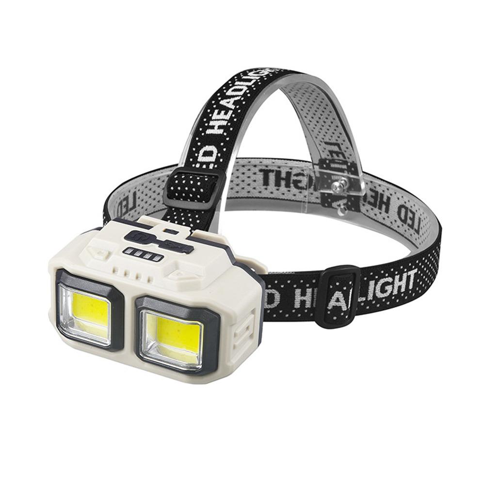 

Lightweight COB LED Headlamp Powerful Induction Search Light New Head Flashlight Outdoors Camping