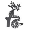 Snake Metal Wall Decor Modern Abstract Wall Art Hanging Decor for Living Room Bedroom Bathroom