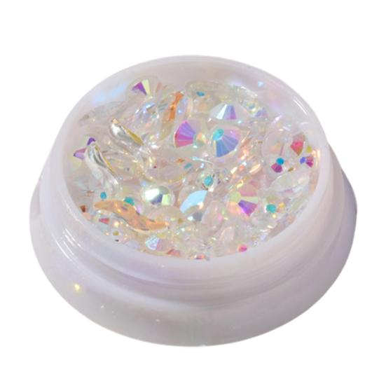 Maniküre Dekor flachen Boden DIY Handwerk Nagel Charme unregelmäßige Form Nagelkunst