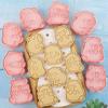 8pcs Capybara Cookie Cutters Biscuits Embosser Dessert Bakewares for Birthdays Weddings and Holidays Celebration