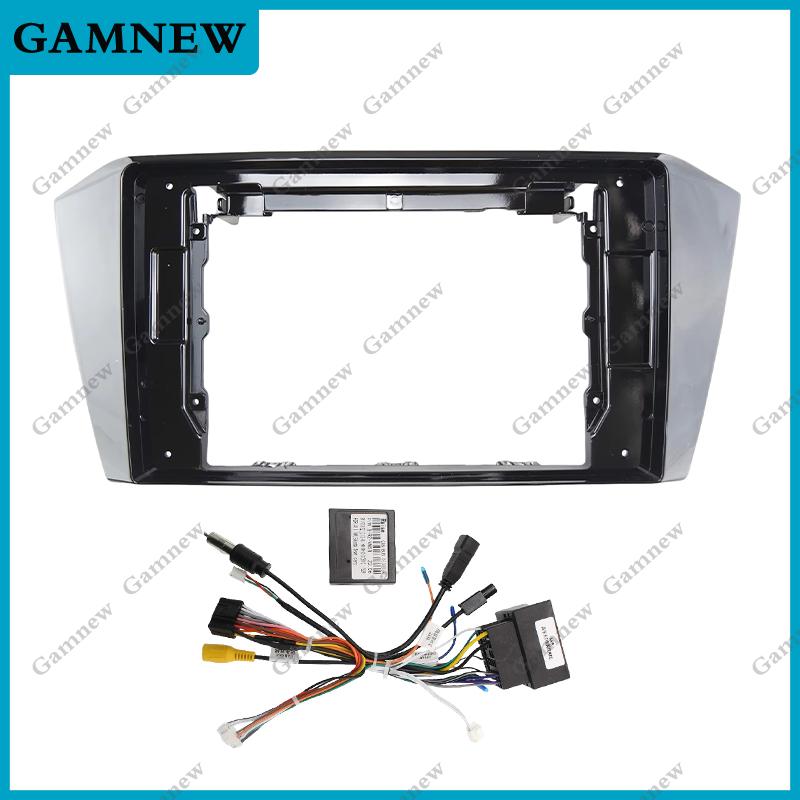 10 Inch Car Radio Fascia Canbus Box For Volkswagen Passat B8 Magotan 2017+ Frame Android 2Din MP5 Player Stereo Panel