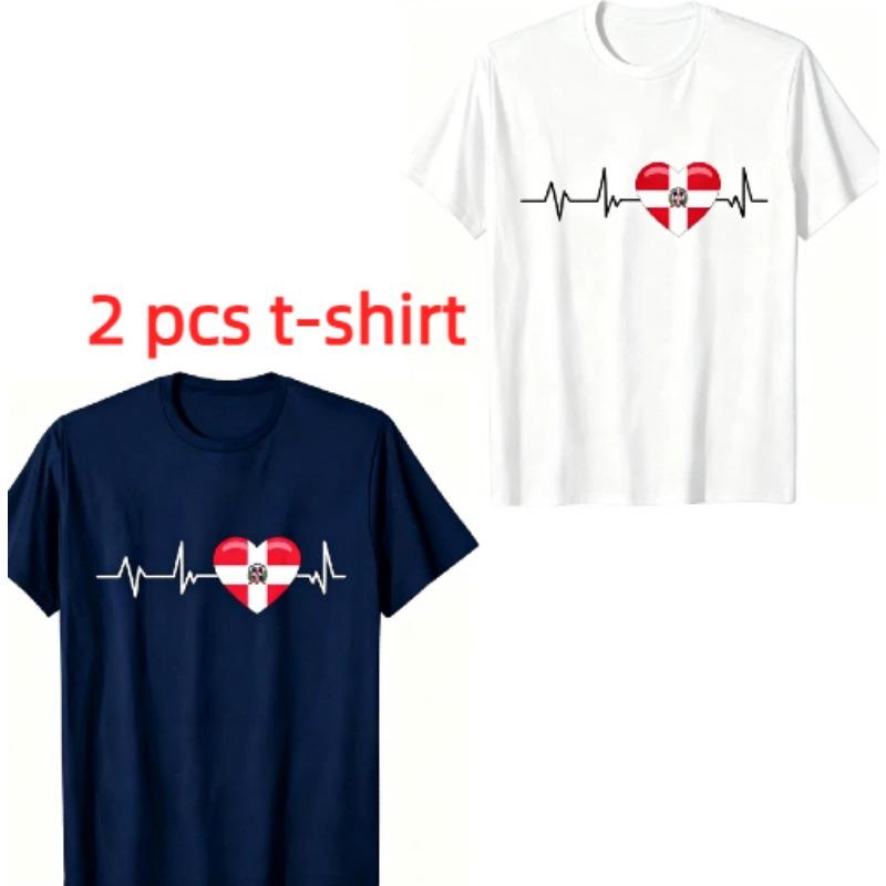 Fun I Love Austria Pattern Print Kids T-shirt Summer Girls Boys Casual Fashion Tops Kids O-Neck Short Sleeve T-shirt Clothing