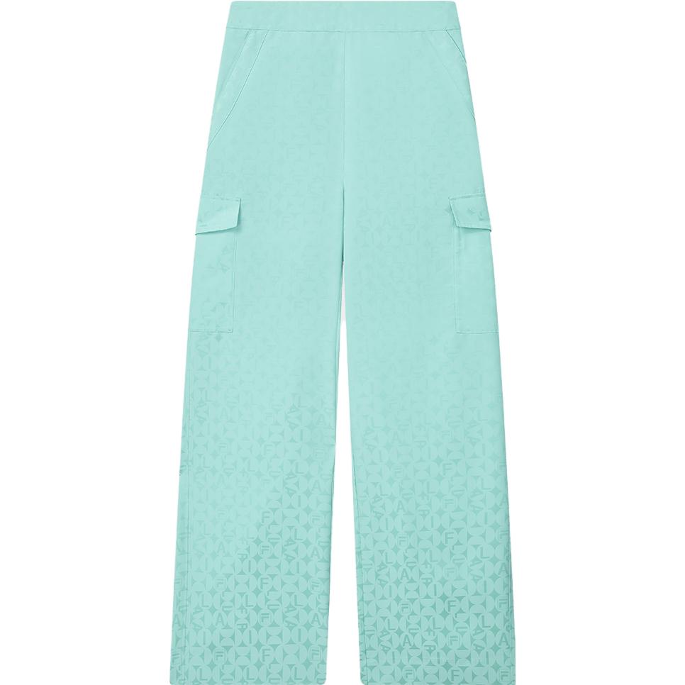 

Fila Модные длинные брюки тканые прямого кроя повседневные брюки женские низы синие F11W334805F-BU S