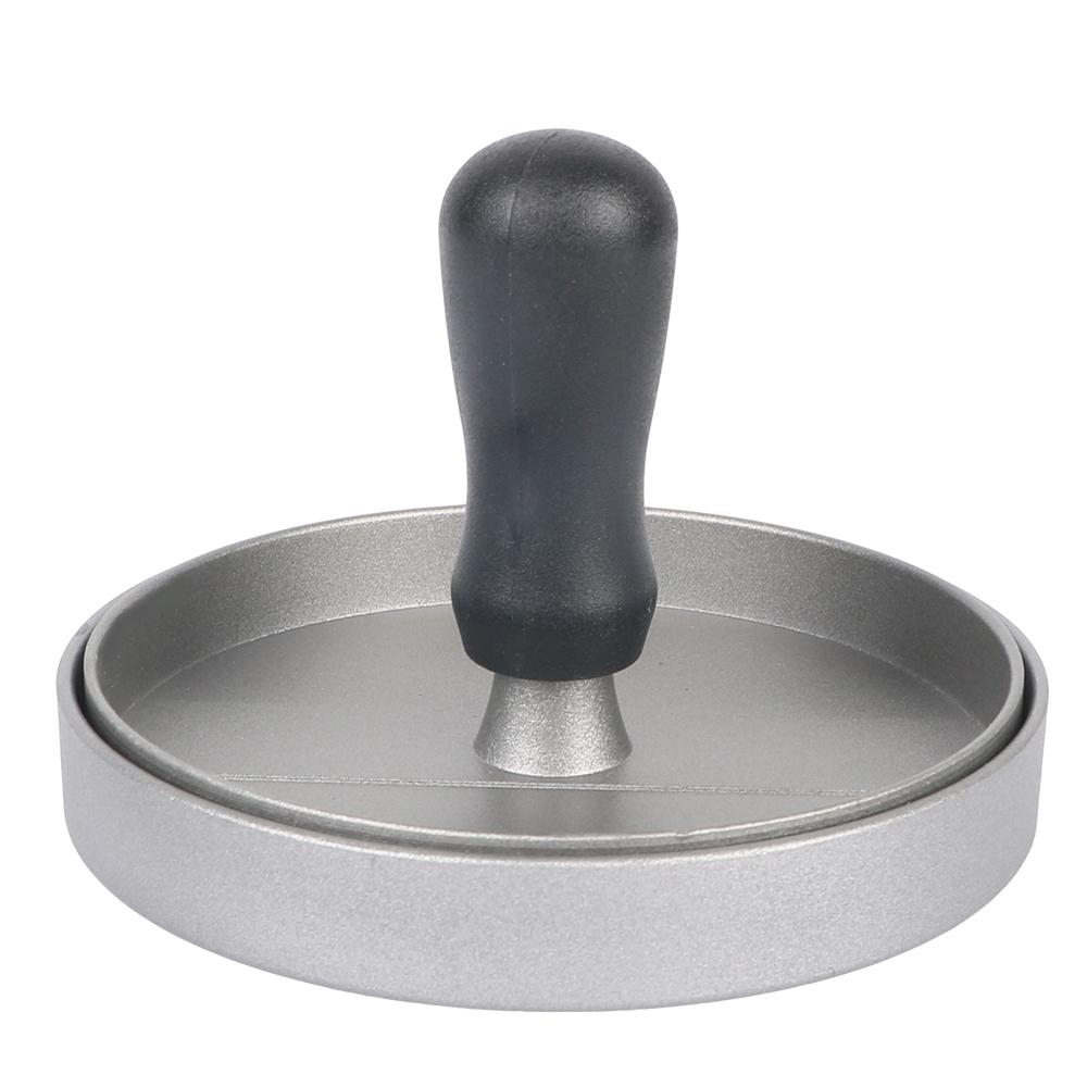 Utensilios de cocina de aleación de aluminio para barbacoa, hamburguesas, carne, alimentos para el hogar, molde para pastel de carne, hamburguesa, prensa de carne, molde redondo para hamburguesas