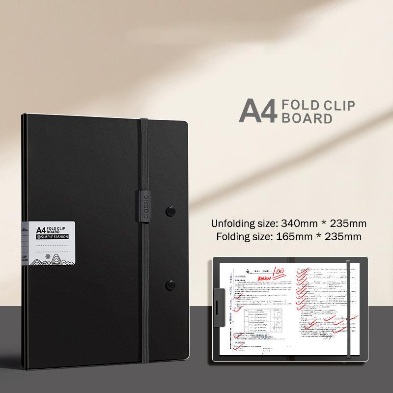 Foldable Folders A4 To A5 Folder A4 Folding Board Student Test Paper Storage Folder Organize Folder File Contract Folder
