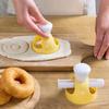 DIY Kreative Donutform Donuts Kochschneider Desserts Brotschneidemaschine Kuchendekorationswerkzeuge Küchenbackzubehör