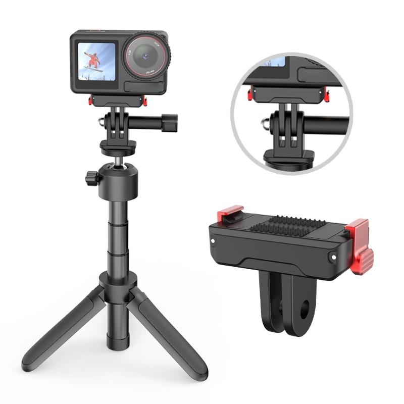 Magnetic Mount Stand for Action 4/3 Magnetic Bracket Expansion Adapter Accessories Action Cameras Cold Shoe Adjustable
