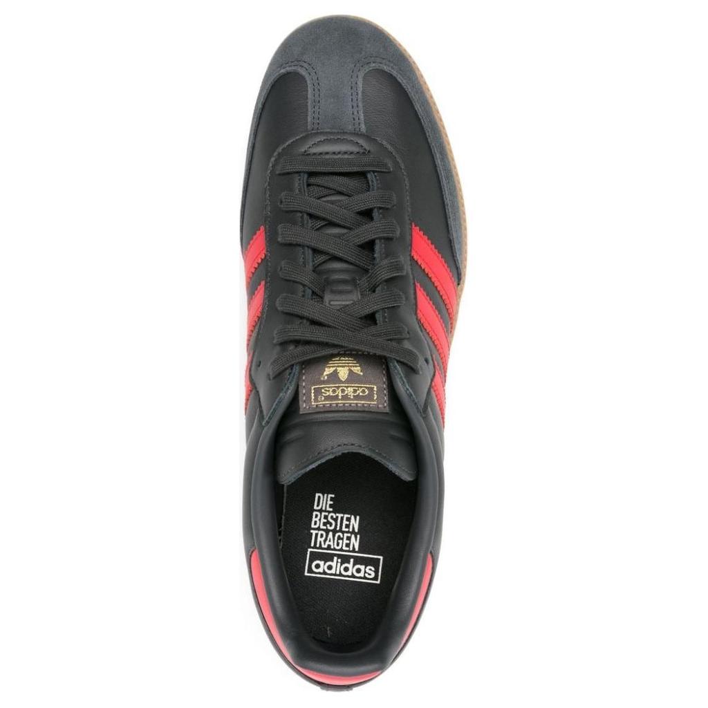 adidas Samba OG Carbon Scarlet Men Sneakers Black Better-Scarlet Gum IG6173