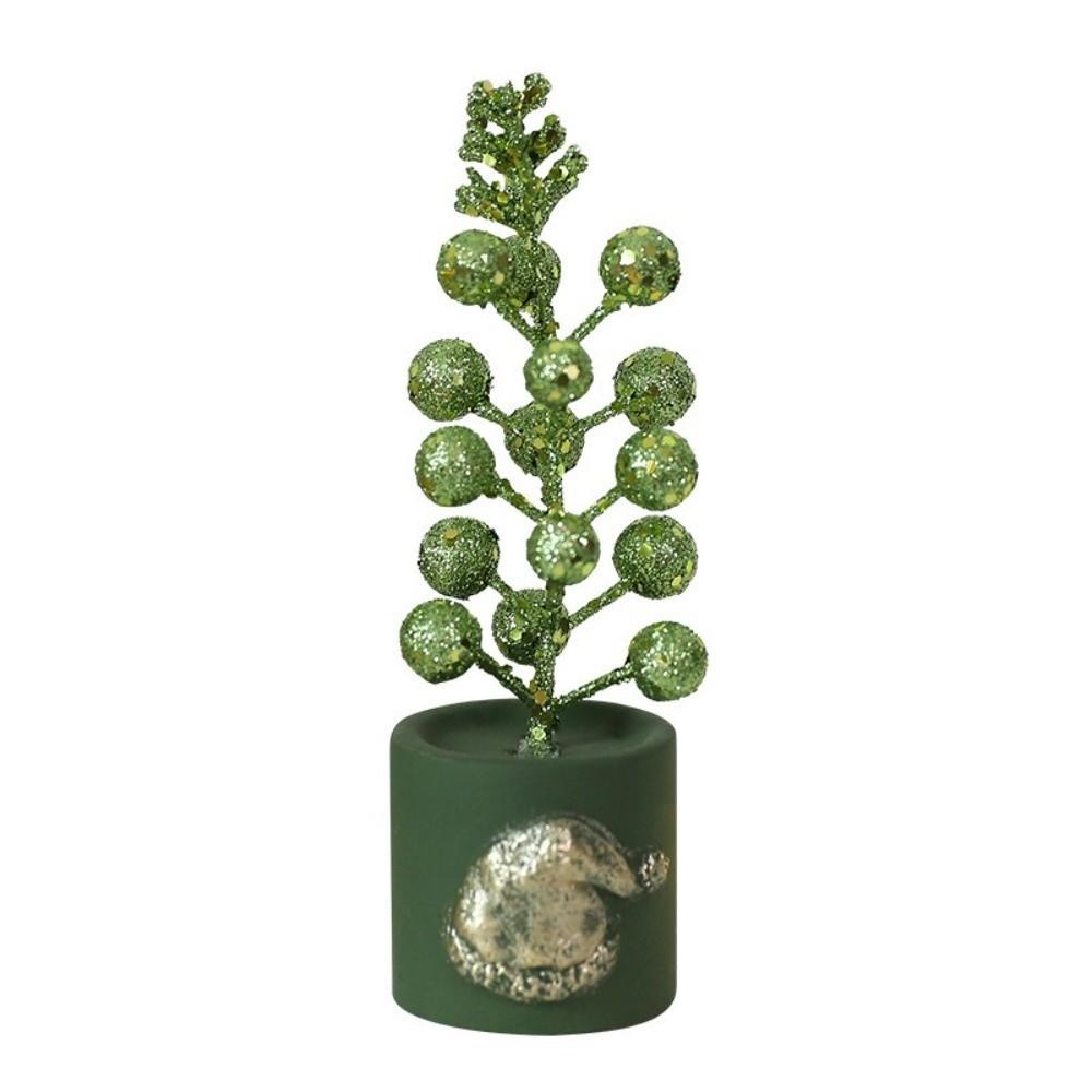 Sequins Christmas Fruit Twig Ornament 13 Head Christmas Tree Figurines  Christmas Season