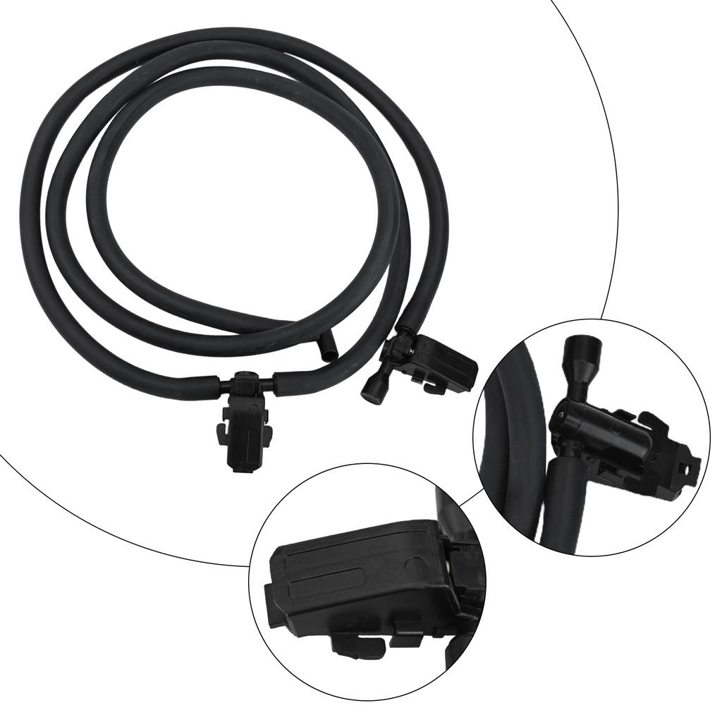Front Windshield Washer Jets and Hose Compatible with For Mercedes A Class W169 & B Class W245 Model Years 2004 2012