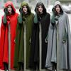 Naiste Trench Mantel Avatud ees kardigan jakk Mantel Cape Cloak Poncho Plus