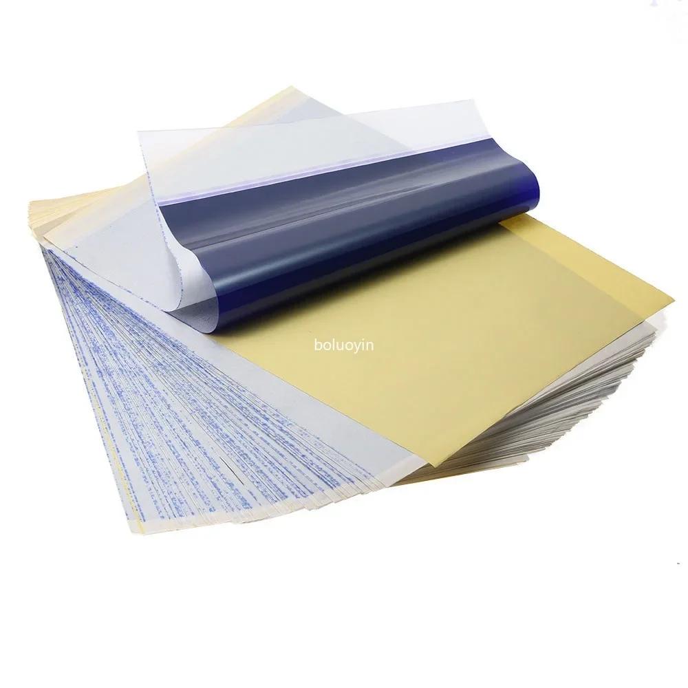 10 Stück Transferpapier Tattoo-Zubehör Kopier-Kohlepapier Thermotransfer-Papier Tattoo-Kopierer Schablone Tatuagem