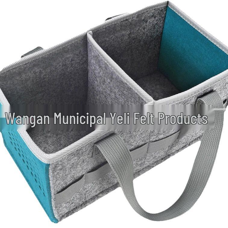 In Stock Multifunctional Felt Speaker Bag with Creative Multi-Hole Design