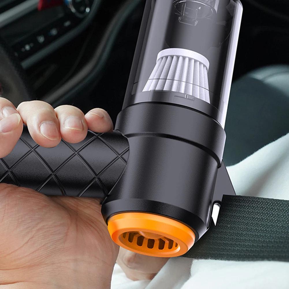6 In 1 Car Vacuum Cleaner 3500PA Strong Suction Blowing Suction Car Cleaner Mini Handheld Cleaner for Car Home Keyboard Cleaning