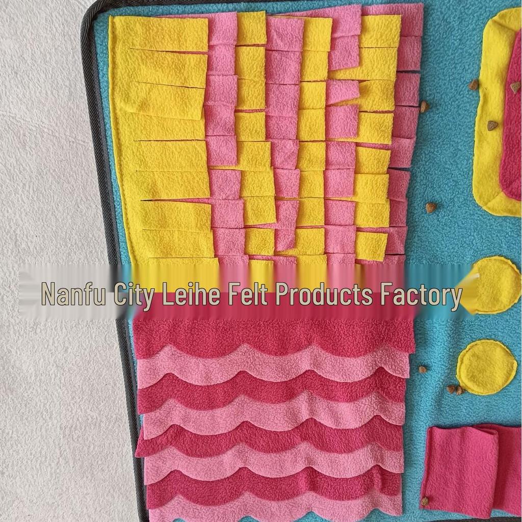 Washable Non-Slip Dog Foraging Sniffing Pad & Slow Feeder Mat