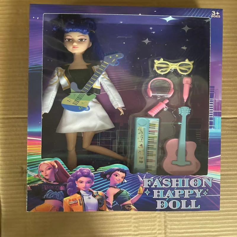 K-POP Panenka Lovkyně démonů s 30cm kloubovou vinylovou figurkou Dětská hračka Dárková sada