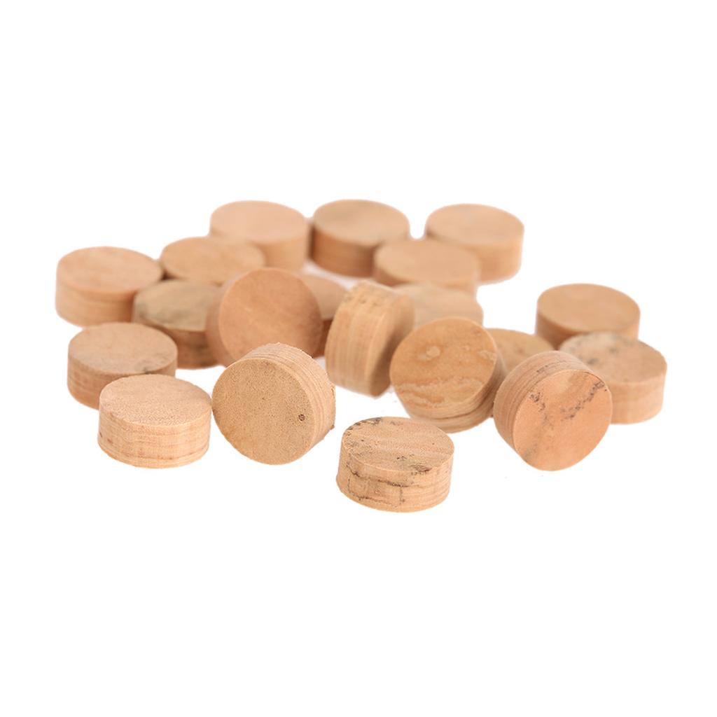 20Pcs 9.5mm Trumpet Trombone Repairing Cork Pads Parts Musical Instrument Accessories