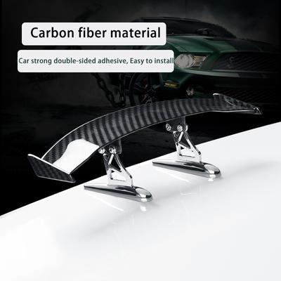 Universal Auto Car Tail Decoration Spoiler Wing Carbon Fiber Mini Spoiler Wing Automotive Decoration Small