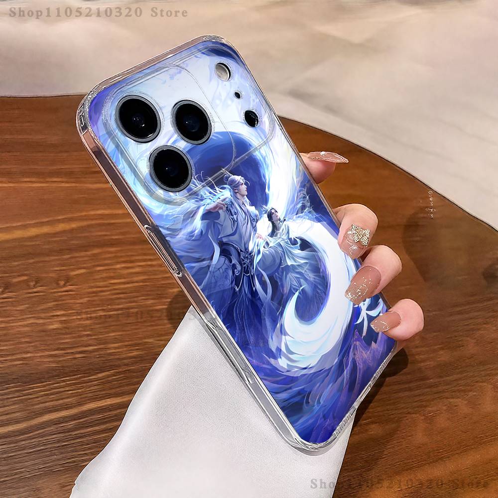 Renegade Immortal Xian Ni Phone Case For iPhone 16,15,17,12,13,14,11 Max,Pro,Plus,X,XS,XR,SE4,E Mini Transparent Cover