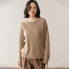 2025 Fall/Winter Women's Round Neck Loose Fit Cashmere Sweater