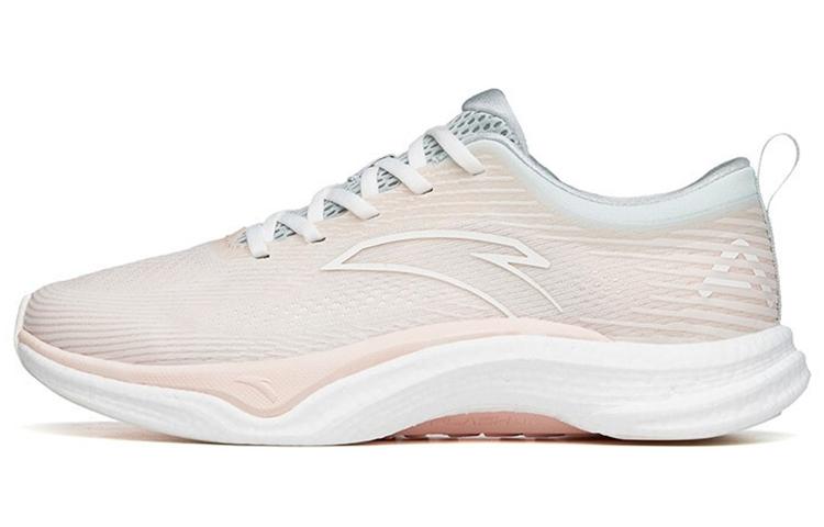 Women's Sneakers ANTA Four Generations Of Hydrogen Running Shoes Women's Low-top White Pale Pink/White Gray