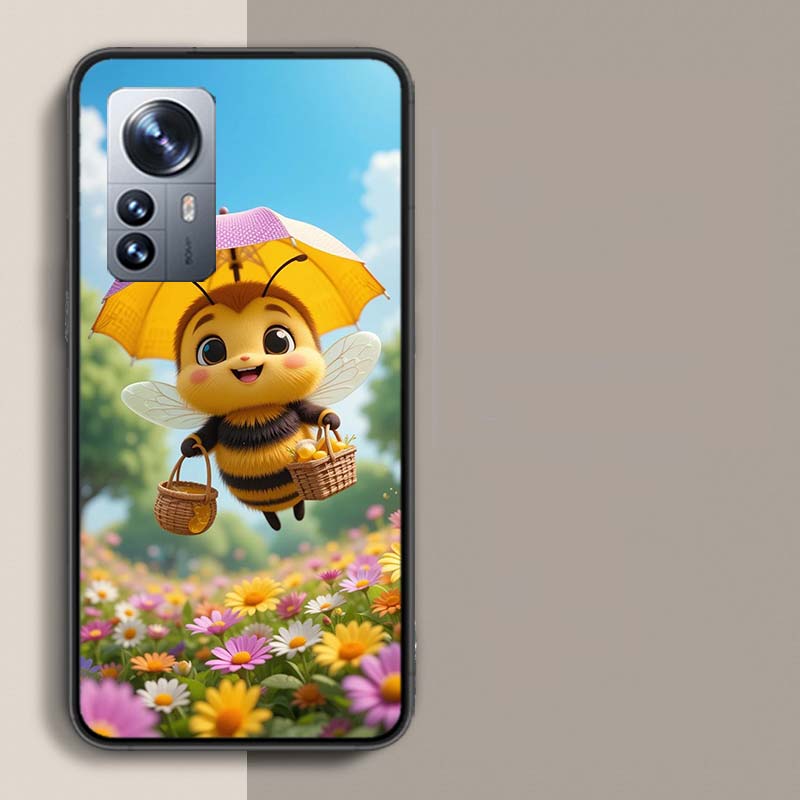 

Cartoon Bees Wearing Aprons Phone Case For Redmi Note 15 Pro 5G 14 13 12 Pro Plus 11 11T 11E 11S 10 Pro 10S 9 9S Cover Cell Clea Redmi Note 12 4G
