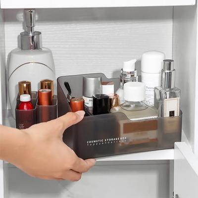 Kosmetický organizér na koupelnový toaletní stolek do ložnice Odolné organizéry na make-up Úložný tác Krabička organizéru na make-up Šperkovnice na make-up