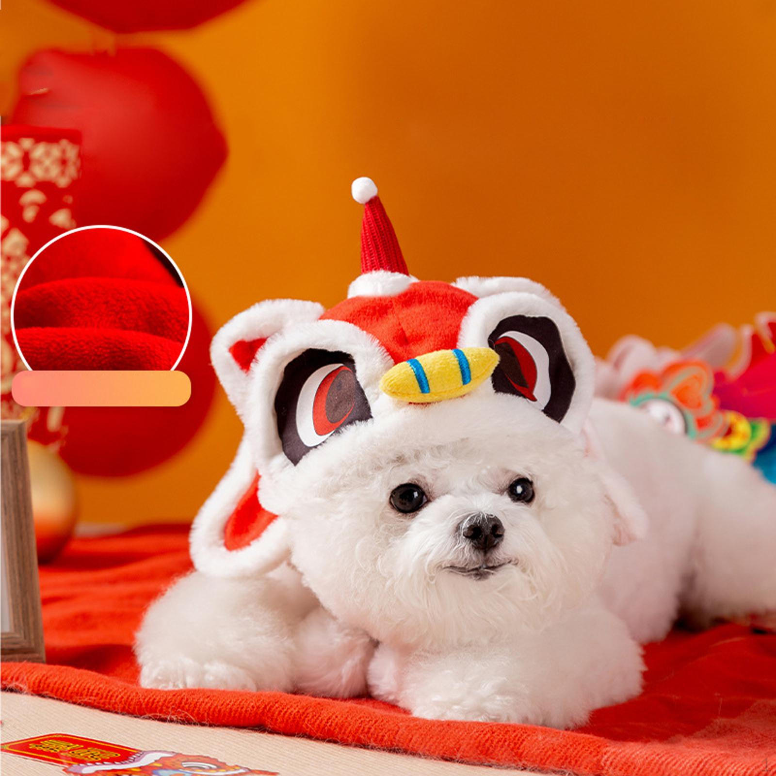 

Годовая шляпа для домашних животных, головной убор для танцев и собак, праздничный реквизит для фотосессии, теплый и удобный для Хэллоуина, дня рождения S