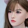 100% Silicone Head Standard Wig Suitable for 130-180CM Sex Doll Body 2 Connection Methods GJ-ZP019