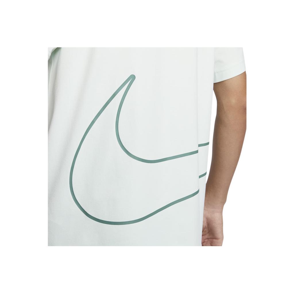 Nike Hyverse UV Protection Logo Print Round Neck Short Sleeve T-Shirt Men Tops Coastal HF4635-394
