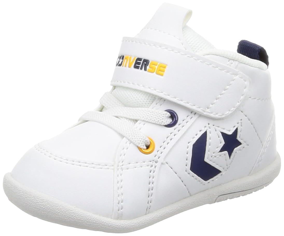 

Кеды Converse Mini Inch Star для малышей, Белый/Темно-синий/Оранжевый, 12.5